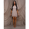 154610 1 bezove elegantni kratke spolecenske koktejlove mini saty lomelli