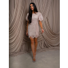 154610 5 bezove elegantni kratke spolecenske koktejlove mini saty lomelli