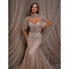 154625 5 bezove trpytive luxusni plesove spolecenske saty liliana