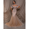 154625 7 bezove trpytive luxusni plesove spolecenske saty liliana