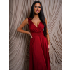 154643 2 bordo satenove spolecenske saty ezmira s vystrihem