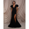 154700 2 cerne luxusni spolecenske elegantni dlouhe saty arabella
