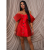 154676 1 cervene luxusni koktejlove tvarujici kratke saty fiorelle