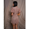 154613 4 hnede elegantni kratke spolecenske koktejlove mini saty lomelli