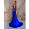 154697 4 modre plesove luxusni dlouhe spolecenske trpytive saty auroria
