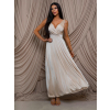154649 5 zlate satenove spolecenske saty ezmira s vystrihem