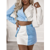 24969 5 dvoudilny elegantni komplet austin svetle modry