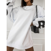 26034 3 bila oversized mikina york a potiskem na zadech