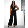 Čierny dlhý overal PERCY na zaväzovanie