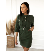 28182 1 khaki saty na knofliky arche s paskem