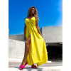 Žlté elegantné dlhé šaty FAIRYTALE