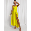Žlté elegantné dlhé šaty FAIRYTALE