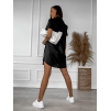 29670 3 cerne kosilove saty artless s kratkym rukavem