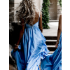 29952 1 svetle modre dlouhe leskle saty perfectly