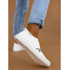 Bílé slip-on tenisky MIRAGE (Veľkosť 36)