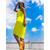 31815 13 neon zeleny dvoudilny komplet still s vazanim