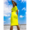 31815 3 neon zeleny dvoudilny komplet still s vazanim