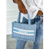 30516 2 modra slamena kabelka fashion