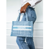 30516 4 modra slamena kabelka fashion