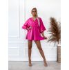 31056 9 tmave ruzovy kratky overal alise s volnymi rukavy