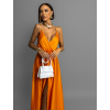Oranžové elegantné dlhé šaty FAIRYTALE
