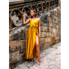 30690 okrove elegantni dlouhe saty fairytale
