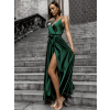 30702 9 smaragdove elegantni dlouhe saty fairytale