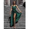 Smaragdové elegantné dlhé šaty FAIRYTALE