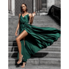 Smaragdové elegantné dlhé šaty FAIRYTALE