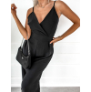32592 6 cerny dlouhy overal mariah s vazanim na zadech