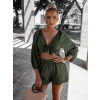 33207 2 khaki kratky dvoudilny komplet away s vazanim
