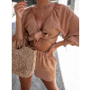 33213 1 hnedy kratky dvoudilny komplet away s vazanim