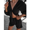 33216 7 cerny kratky dvoudilny komplet away s vazanim