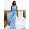 33747 11 svetle modre dlouhe plisovane saty cornelia