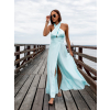 32436 1 svetle modre dlouhe leskle saty theresa s rozparkem