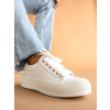 Biele plátené tenisky IMPLORE