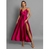 32148 5 malinove elegantni dlouhe saty fairytale