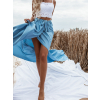 32160 7 modra dlouha sukne denise s rozparkem