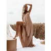 34713 2 svetle hnede dlouhe leskle saty hayley