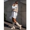 35742 10 zeleno bezova oboustranna vesticka branche