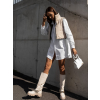 35742 11 zeleno bezova oboustranna vesticka branche