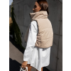 35742 8 zeleno bezova oboustranna vesticka branche
