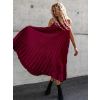 36534 1 bordo dlouhe plisovane saty hot