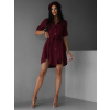 37089 5 bordo lehke saty foggy s knofliky