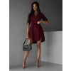 37089 1 bordo lehke saty foggy s knofliky