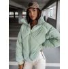38190 8 svetle zelena prosivana bundicka emmeline