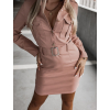 38352 staroruzove saty wing s dlouhym rukavem