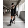 38463 3 cerna oversize mikina gentle s kapuci