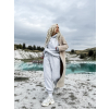37785 14 bezovy oversize kabat confident