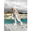 37785 6 bezovy oversize kabat confident